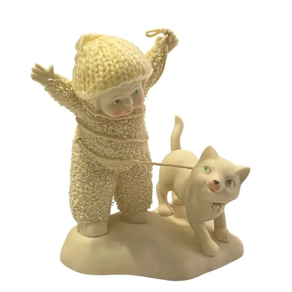Department 56 Snowbabies Power Struggle Kitty Figurine